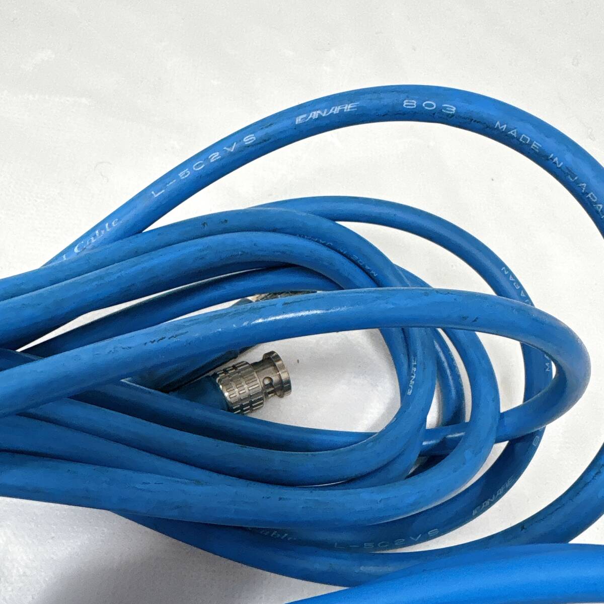【03】CANARE カナレ Coaxial cable 75Ω L-3C2V L-3C2VS ケーブル 中古品 送料600円_画像3