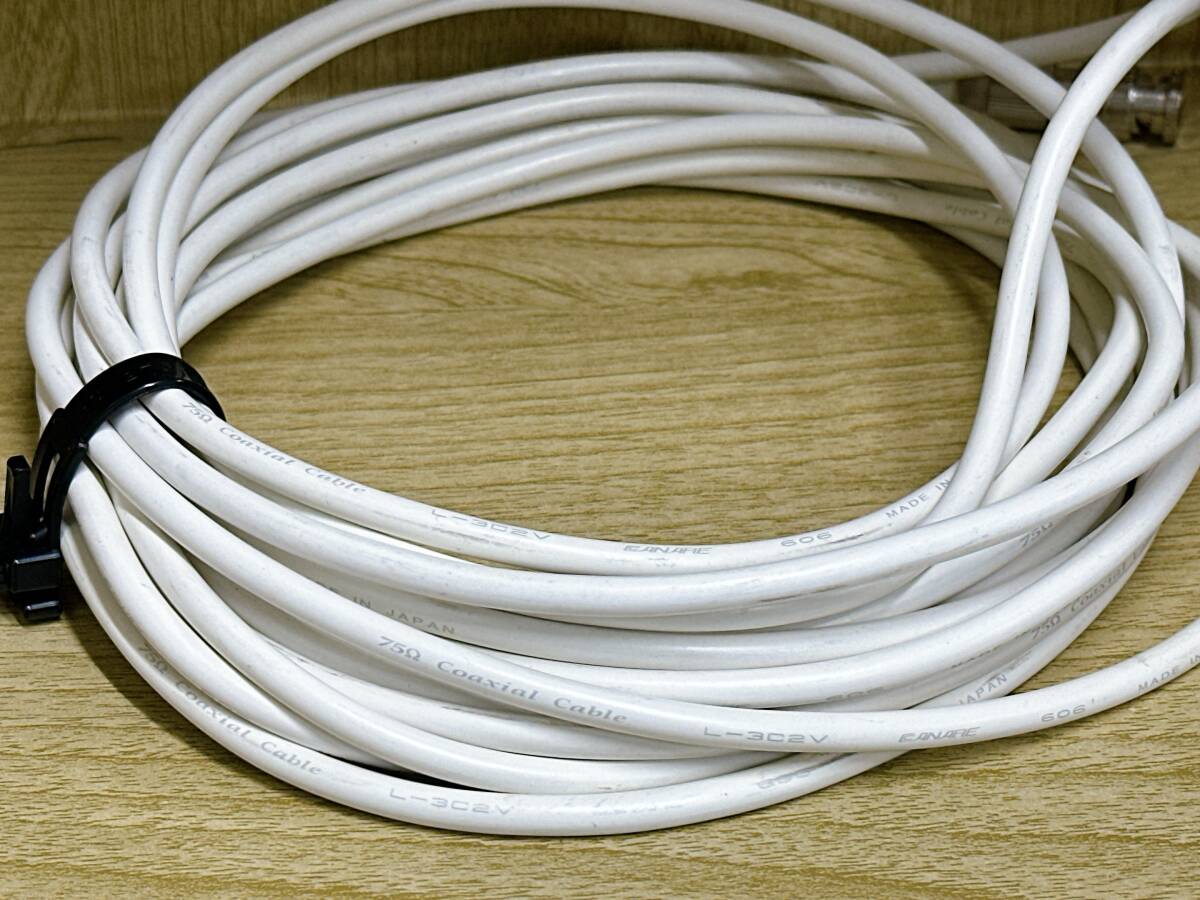 【05】 L-3C2V CANARE Coaxial Cable 75Ω 7M 606 カナレ ケーブル 送料600円_画像6