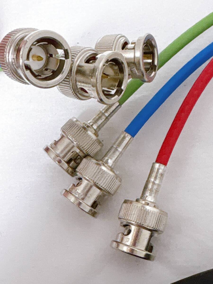 【03】① AVID COMPONENT VIDEO CABLE ケーブル 未使用 送料600円_画像3