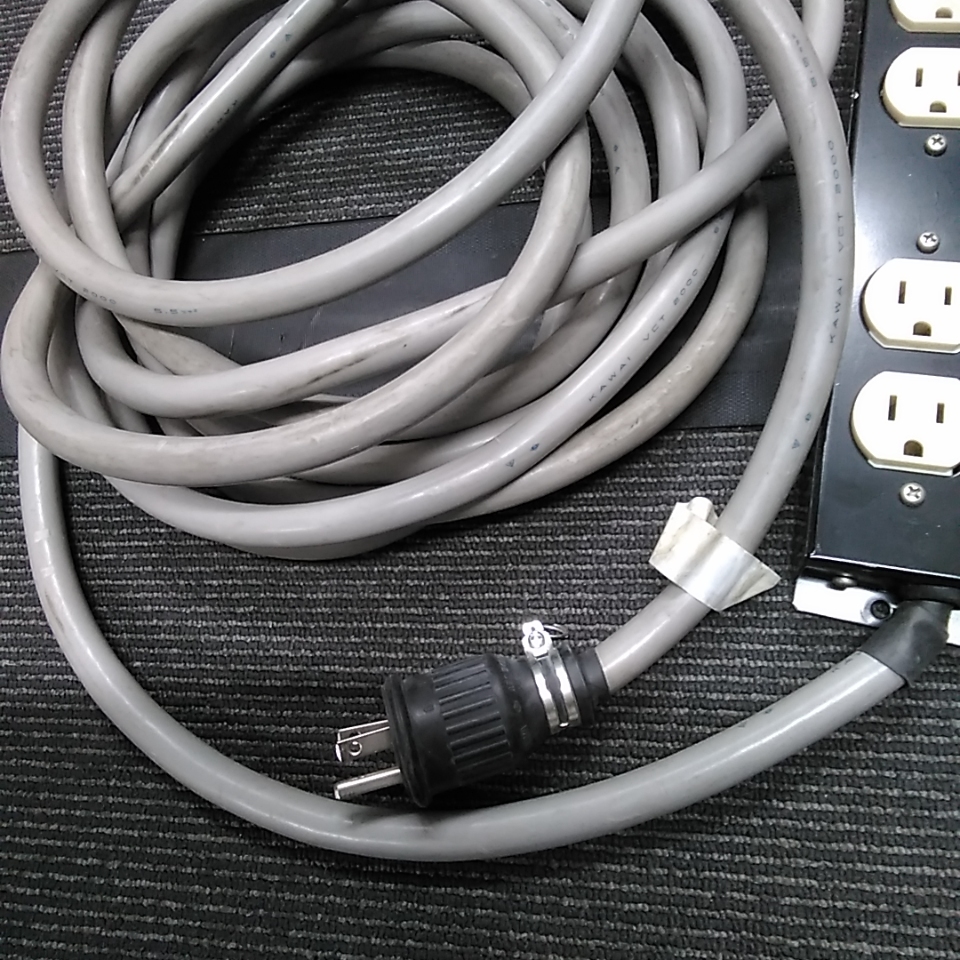 【04】メレック　コンセントユニット　A-010　AC100V　15A　2個セット　中古品_画像5