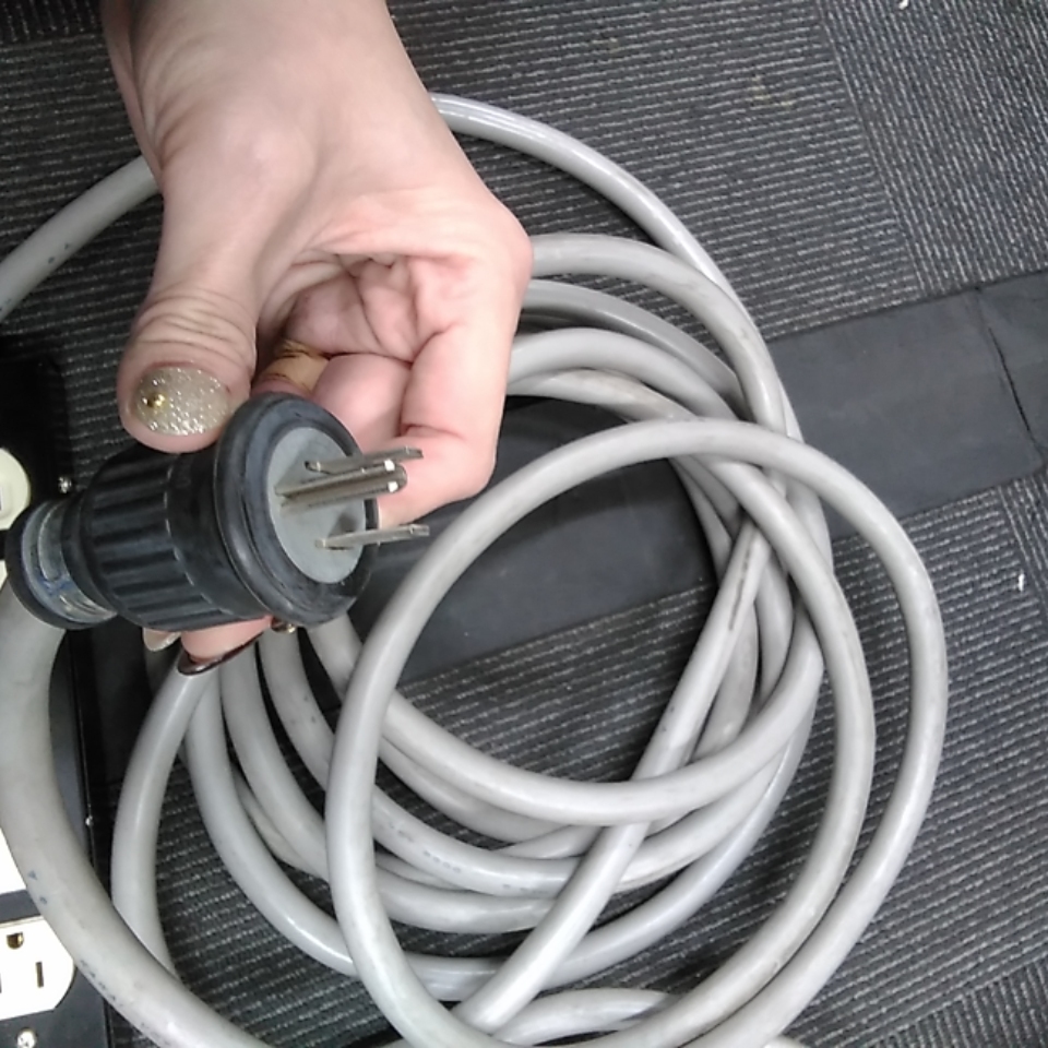 【04】メレック　コンセントユニット　A-010　AC100V　15A　2個セット　中古品_画像6