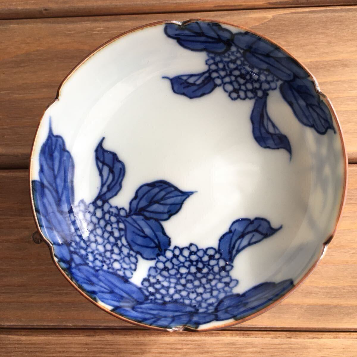 清水焼平安博峰 足付き小鉢2個セットデザートフルーツ小鉢_画像3