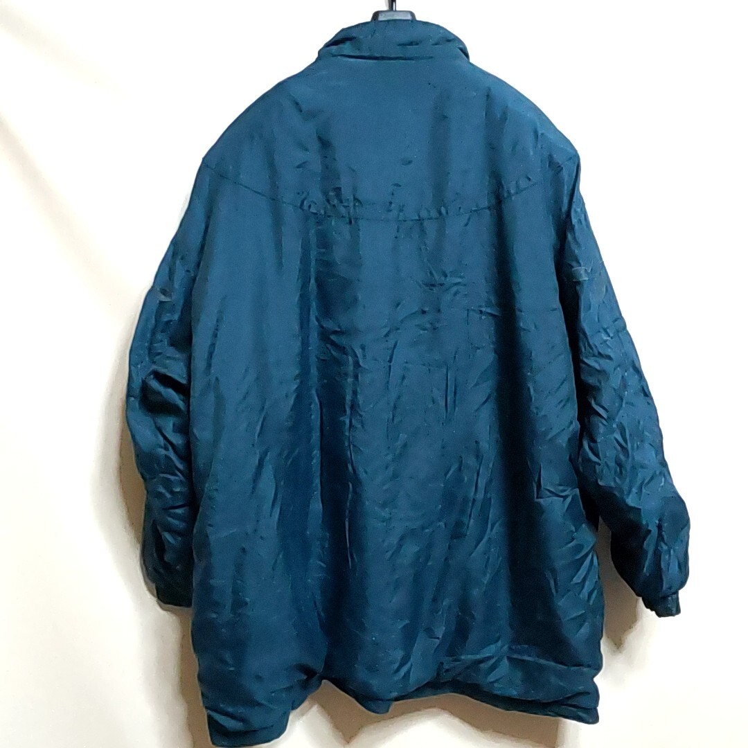 L2 AVENUE OUTERWEAR 緑色 22/24 中綿 フィールド ジャケット ミリタリー アウター ビンテージ アメリカ USA 古着 80s 90s レディース_画像2