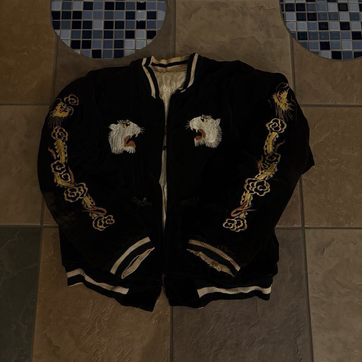 50s 50's 50年代 別珍　スカジャン souvenir jacket スーベニアジャケット　スペシャル　以下検索 501xx levi's 506xx ma-1 50s 60s 101_画像1