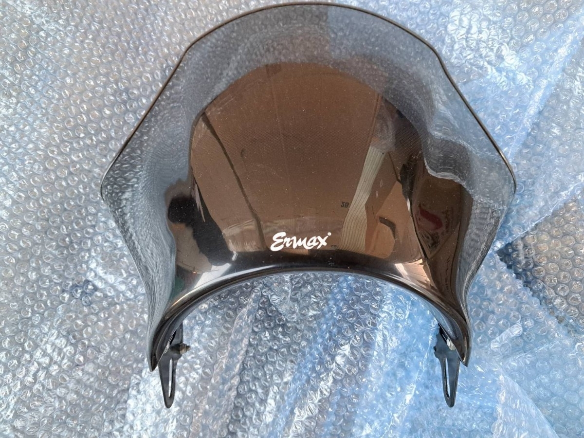 ERMAX メーターバイザー スクリーン カウル CB1000SF BANDIT1200 GSX1400 XJR1300 ゼファー1100 ゼファー400 ゼファー750_画像1