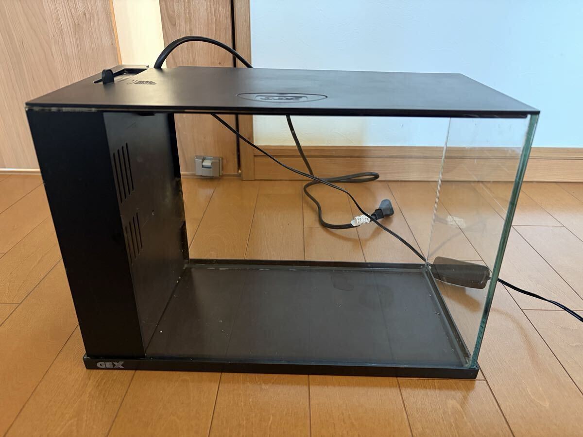 ラクテリア GEX ジェックス 水換え簡単水槽 AQUARIUM ブラック_画像3