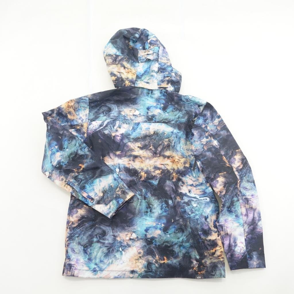 中古 16/17 Quiksilver MISSION PRINTED SHELL JK メンズSサイズ スノーボードジャケットウェア クイックシルバー 39984-3_画像7