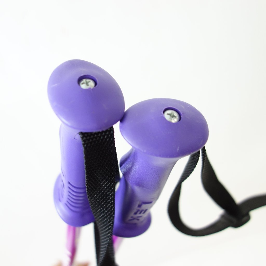 中古 2024年頃 LEKI RIDER TS SERIES ジュニア85cm スキー 子ども用 ストック・ポール レキ ライダー 40149-4_画像7