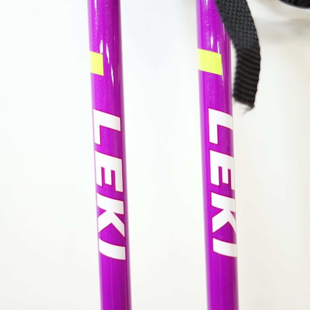 中古 2024年頃 LEKI RIDER TS SERIES ジュニア85cm スキー 子ども用 ストック・ポール レキ ライダー 40149-4_画像3