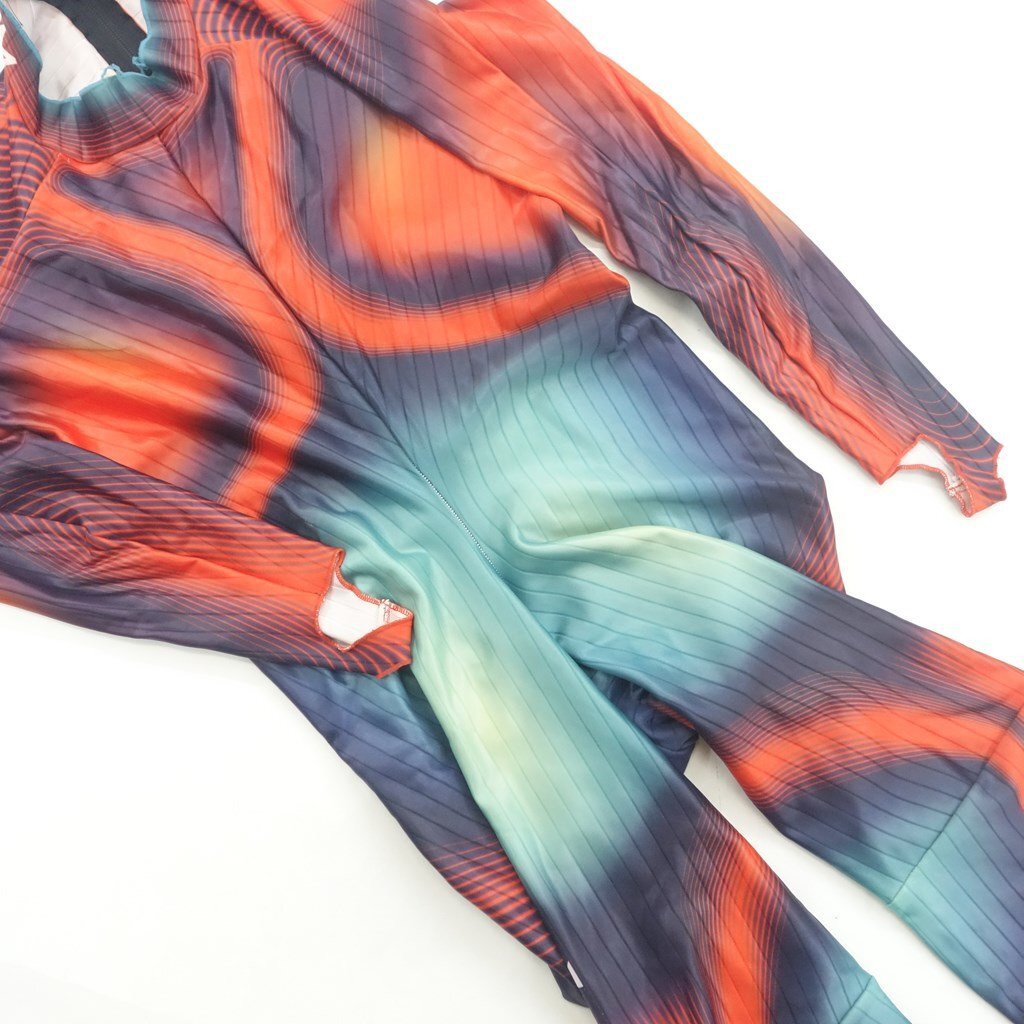 中古 15/16 DESCENTE レーシングスーツ DM-5904 レディースOサイズ スキーレーシングウェア デサント 40043-12_画像8