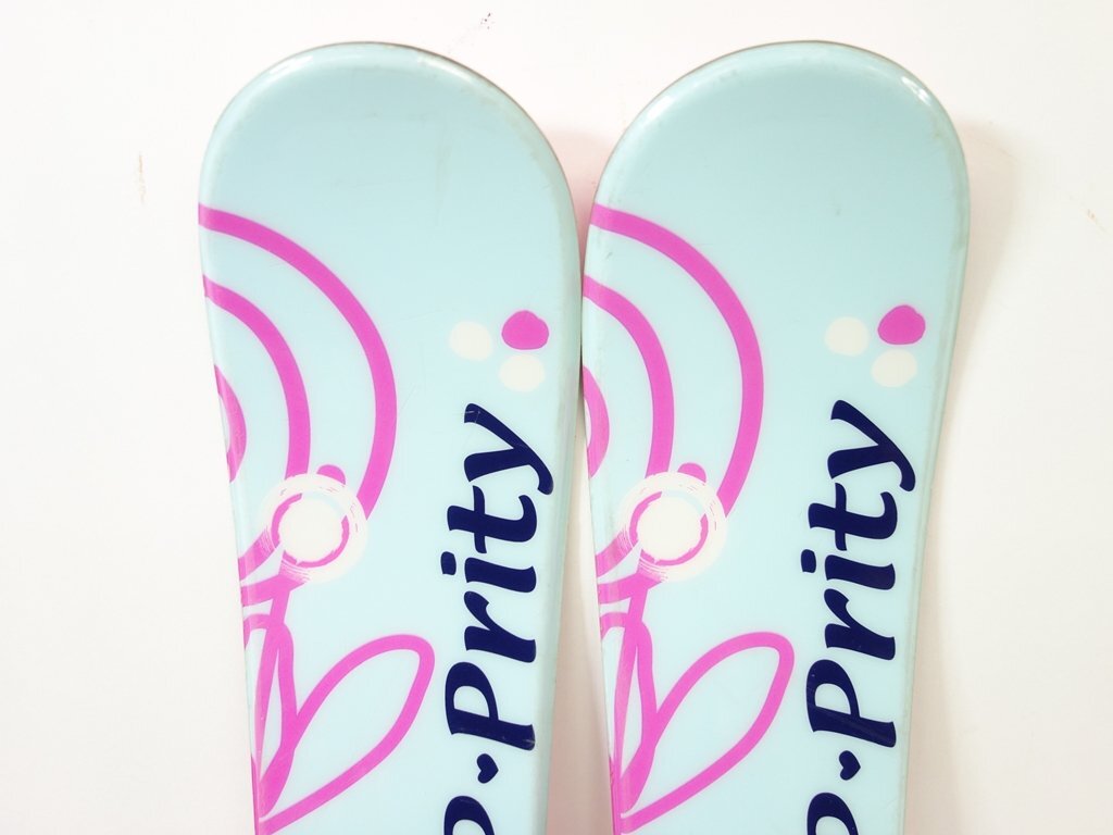 中古 子ども用 2015年頃 PURE CONSCIOUS PRITY ピュアコンシャス プリティ スキー ジュニア 90cm 40186-2_画像2