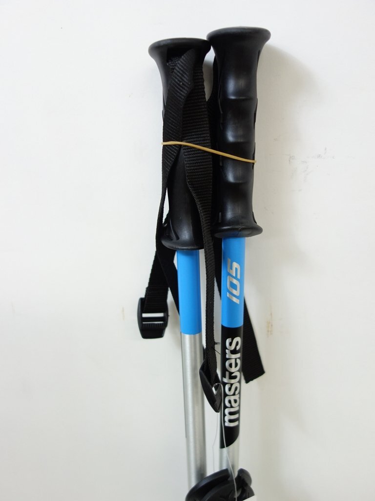 未使用 2024年頃 MASTERS マスターズ スキー ストック スキー 105cm 39447-50_画像2