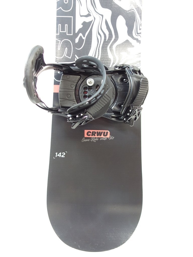 未使用 2024-2025 HEAD PROGRESS BLACK ZUMA ビンディング付きスノーボード ヘッド プログレス ブラック 142cm 40094-16_画像4