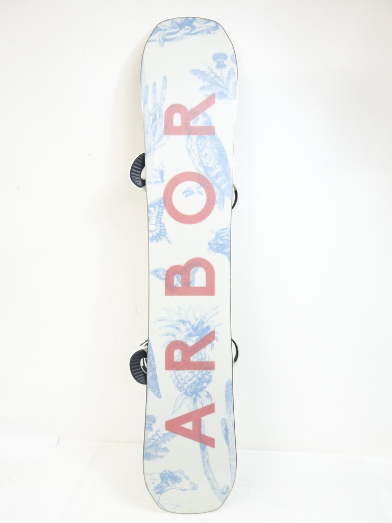中古 2017-2018 ARBOR SWOON CAMBER アーバー キャンバー レディース147cm FLUX フラックス スノーボードビンディング付き 40201-2_画像10