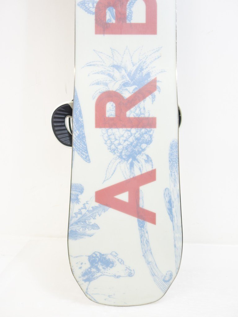 中古 2017-2018 ARBOR SWOON CAMBER アーバー キャンバー レディース147cm FLUX フラックス スノーボードビンディング付き 40201-2_画像9