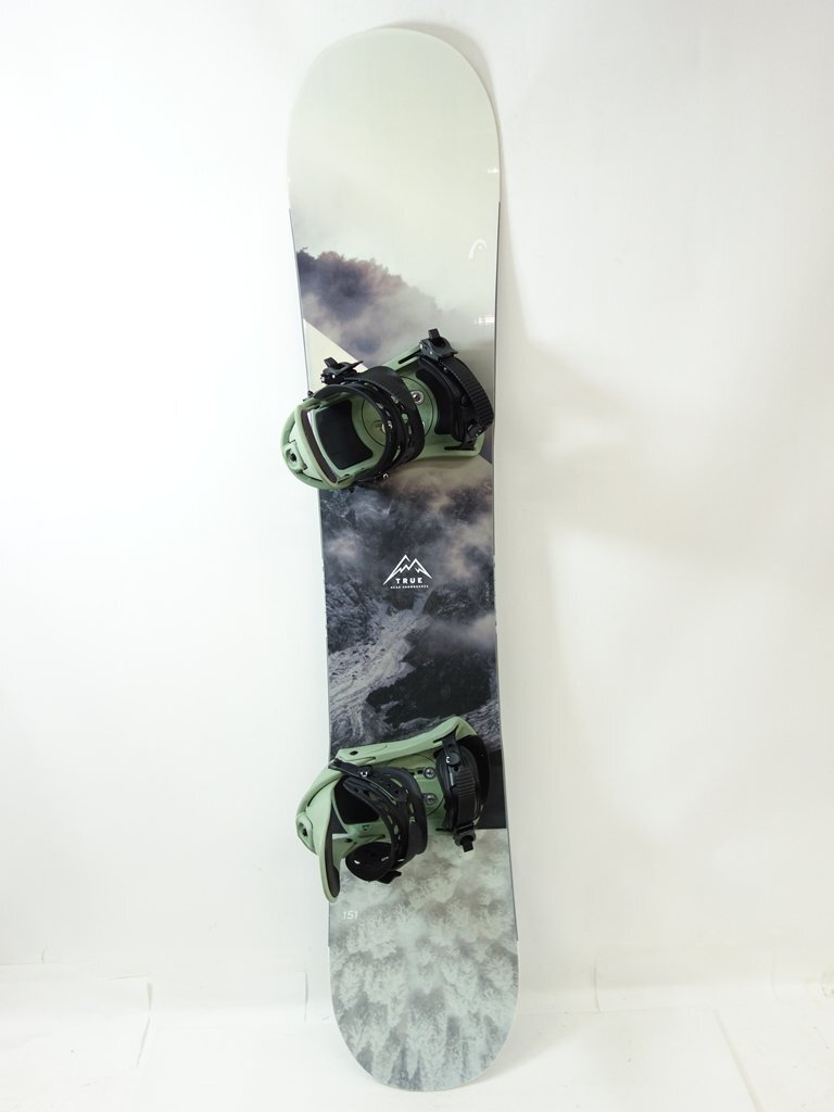 中古 2024-2025 HEAD TRUE2.0 ヘッド トゥルー2.0 スノーボード VAXPOT ビンディング付き 151cm 40087-1_画像1
