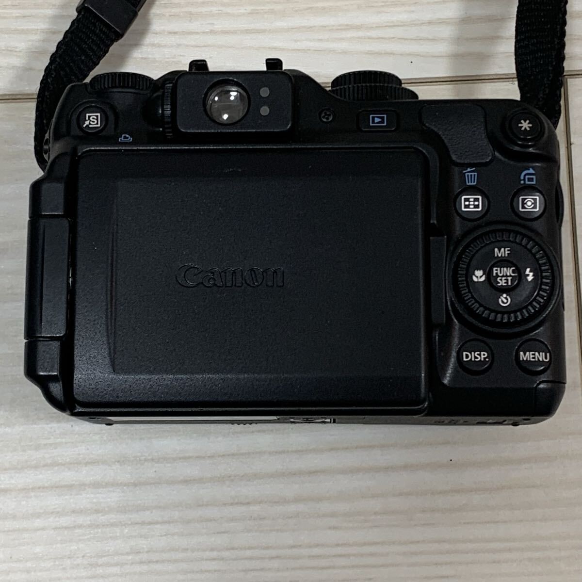 【H254】Canon PowerShot G12 キャノン　コンパクトデジタルカメラ　充電器付き　通電確認済み　動作未確認_画像6