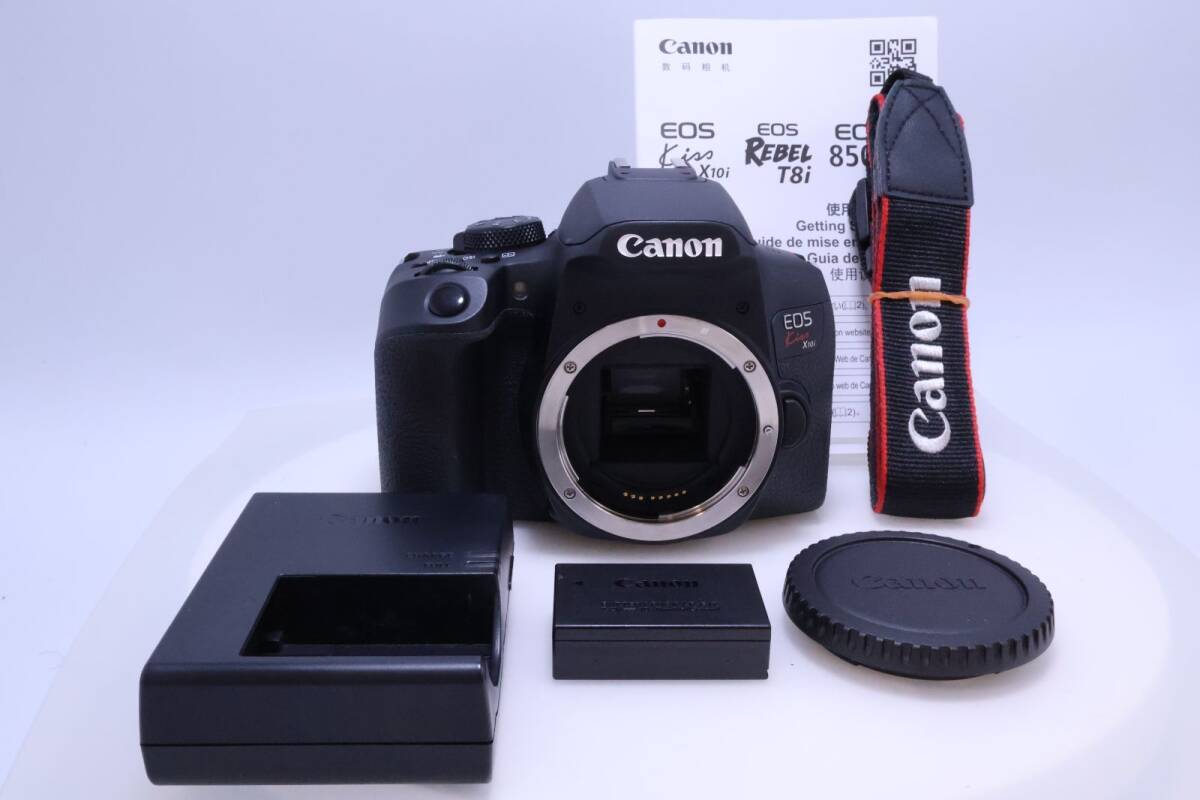 【極美品】Canon EOS Kiss X10i ボディ EOSKISSX10I デジタル一眼レフカメラ_画像1