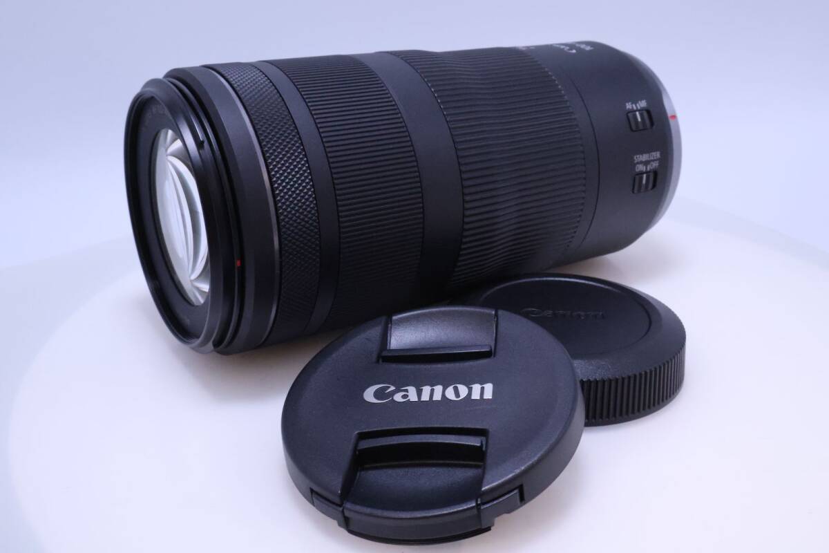 【超極美品】Canon RF100-400mm F5.6-8 IS USM ブラック 望遠 ズーム_画像1