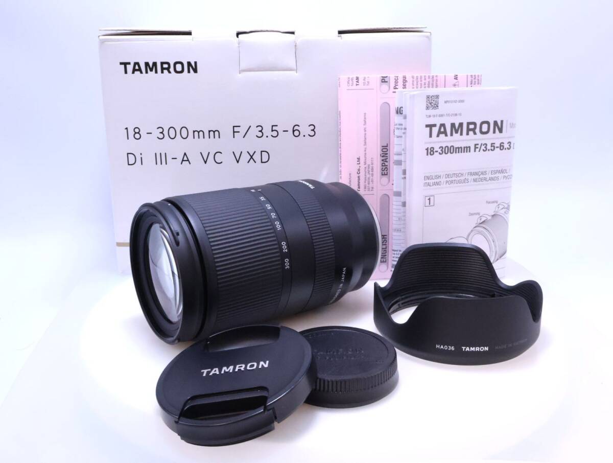 【極美品】TAMRON 18-300mm F3.5-6.3 Di III-A VC VXD 富士フイルムXマウント用【B061X】_画像1