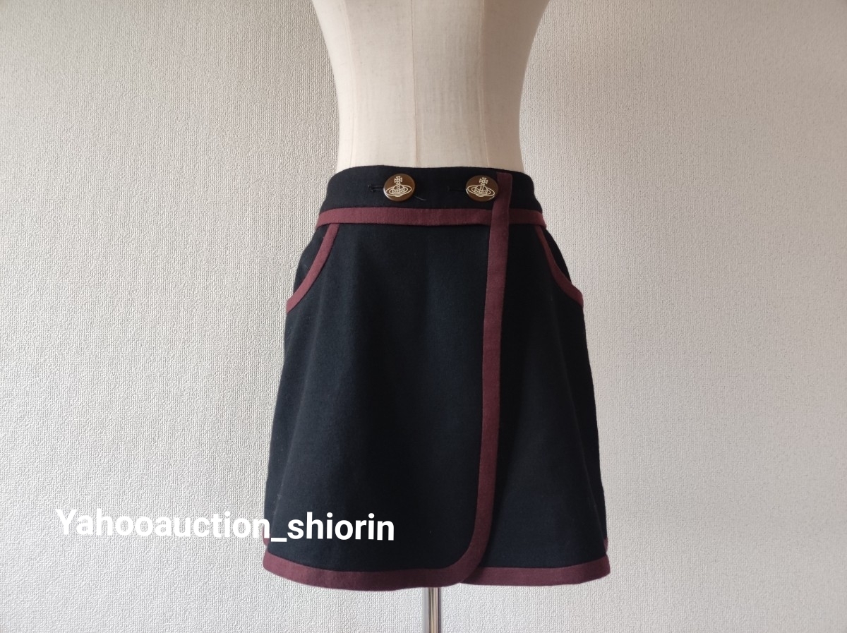  редкий Vivienne Westwood Rav жакет выставить VivienneWestwood setupo-b общий кнопка size2 юбка комплект костюм шерсть 