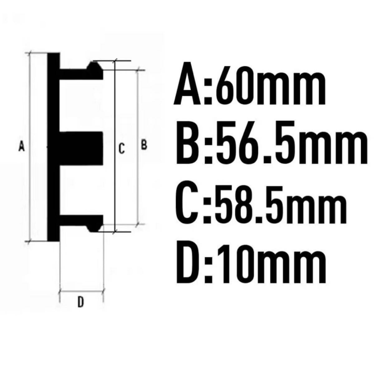 スバル　SUBARU ホイールキャップ　60mm_画像2
