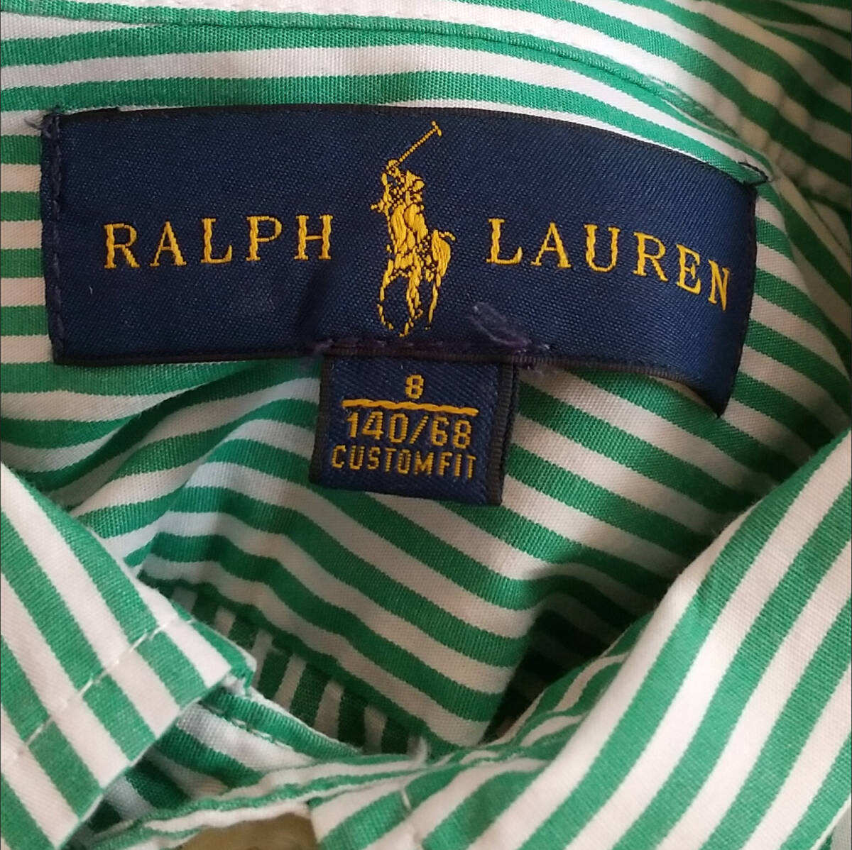 RALPH LAUREN ラルフローレン シャツ 140 美品 高級_画像3