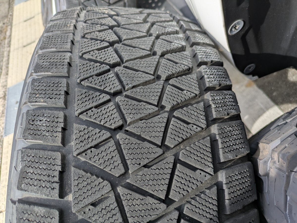 美品室内保管バリ溝9分〜8分山285/60R18ブリザックスタッドレスホイール4本セット18インチ8.5J＋55タンドラセコイアランクル20010070LX570_画像6