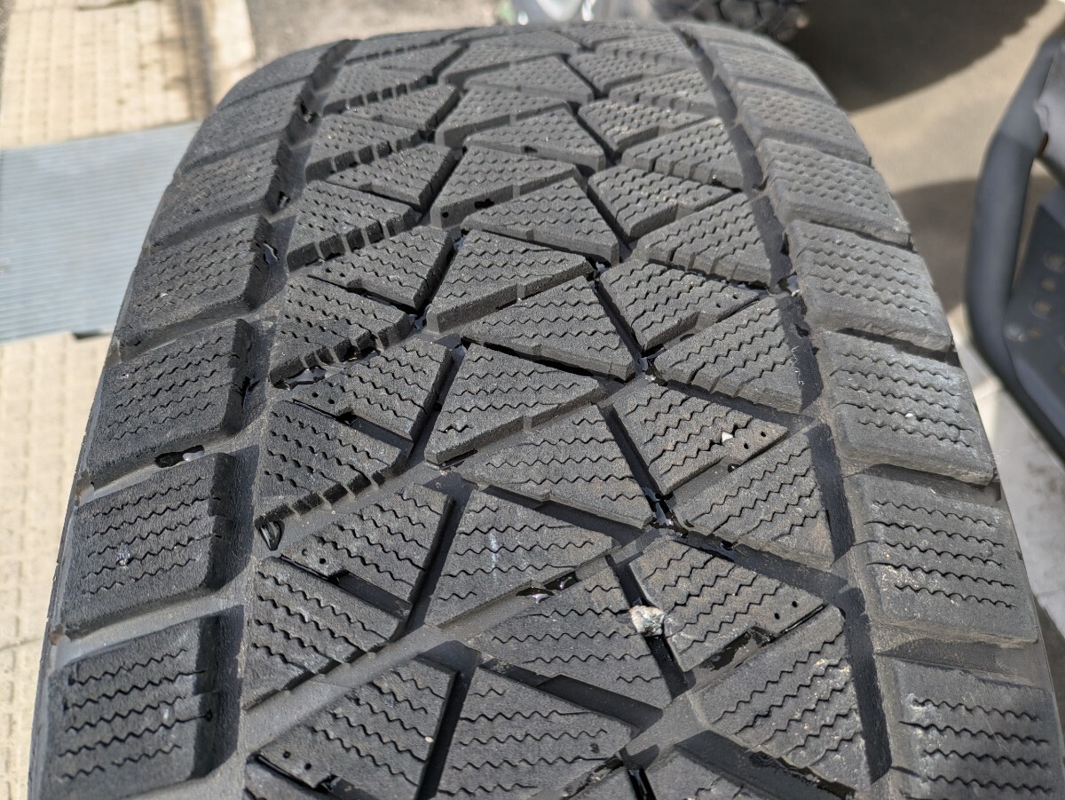 美品室内保管バリ溝9分〜8分山285/60R18ブリザックスタッドレスホイール4本セット18インチ8.5J＋55タンドラセコイアランクル20010070LX570_画像9