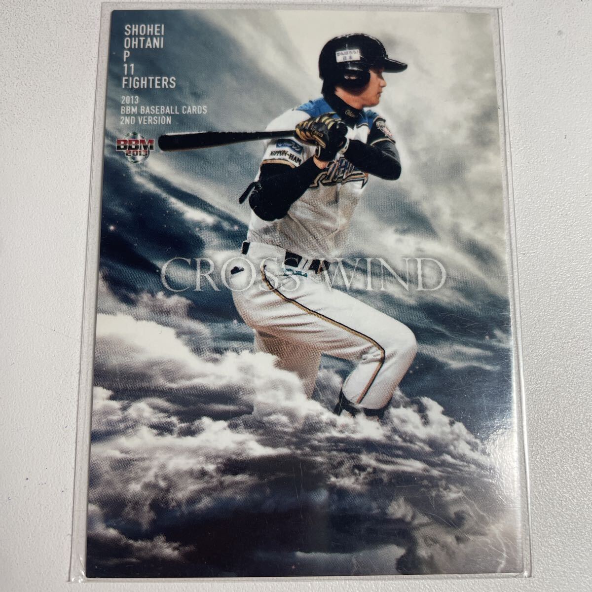 [ большой . sho flat /Shohei Ohtani]2013 BBM Hokkaido Nippon-Ham Fighters rookie карта RC #cw058 CROSS WIND