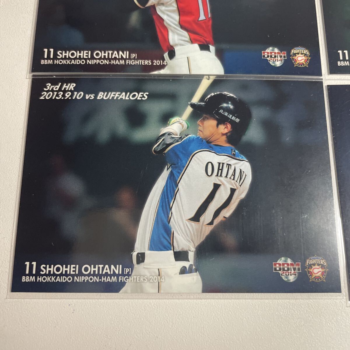 [ большой . sho flat /Shohei Ohtani]2014 BBM Hokkaido Nippon-Ham Fighters RC rookie час 1WIN 1st HR 3rd win 3rdHRdoja-s