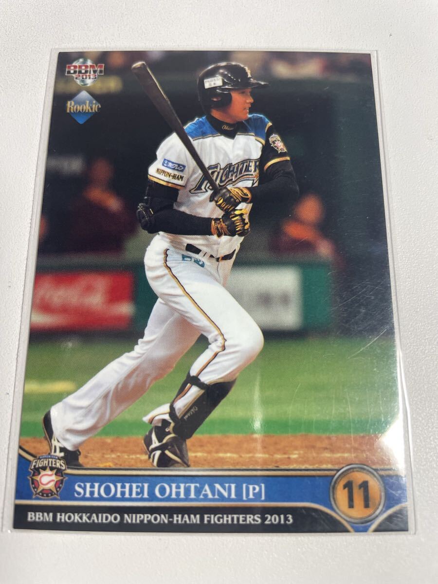 [ большой . sho flat /Shohei Ohtani]2013 BBM Hokkaido Nippon-Ham Fighters rookie карта удар человек версия RC #F02b