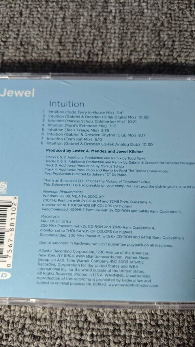 美盤 Jewel Intuition /CD/G213_画像3