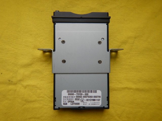 ◆スズキ純正　ビルトインETC◆99000-79Y09-000/EPS04◆送料無料　軽自動車登録　取説付　三菱電機　ボイスタイプ　【25103102】_画像4