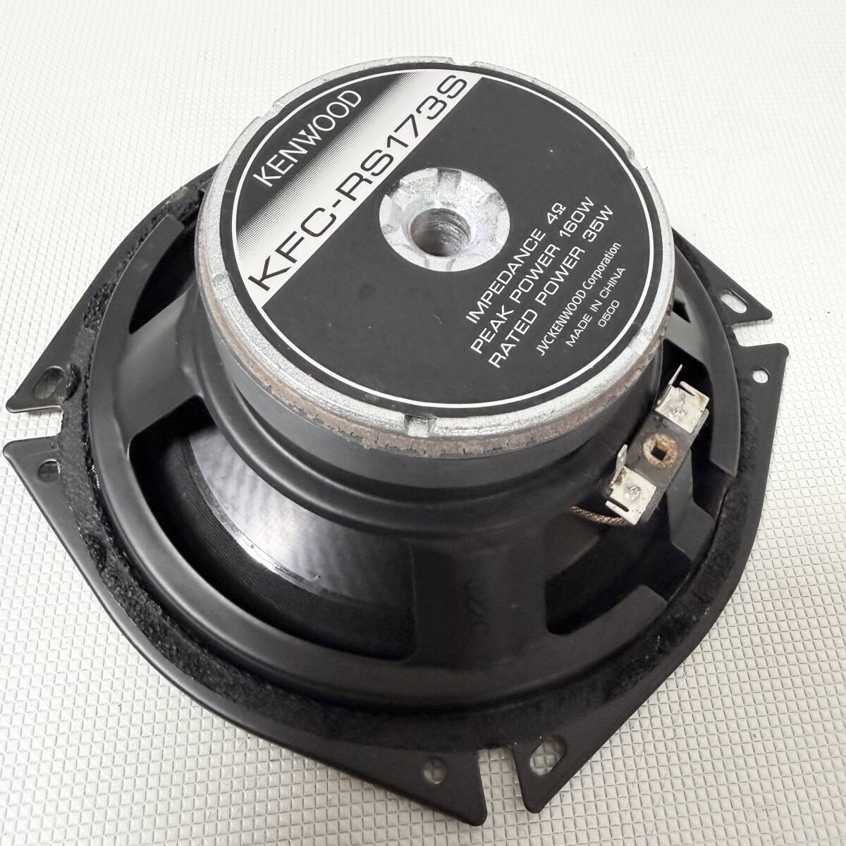 音出しテスト良好！KFC-RS173S ケンウッド スピーカー 17cm 左右セット 送料無料/即決【51031-2】_画像6