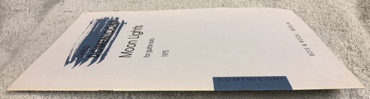 carlo domeniconi カルロ・ドメニコーニ Moon Lights 楽譜_画像4