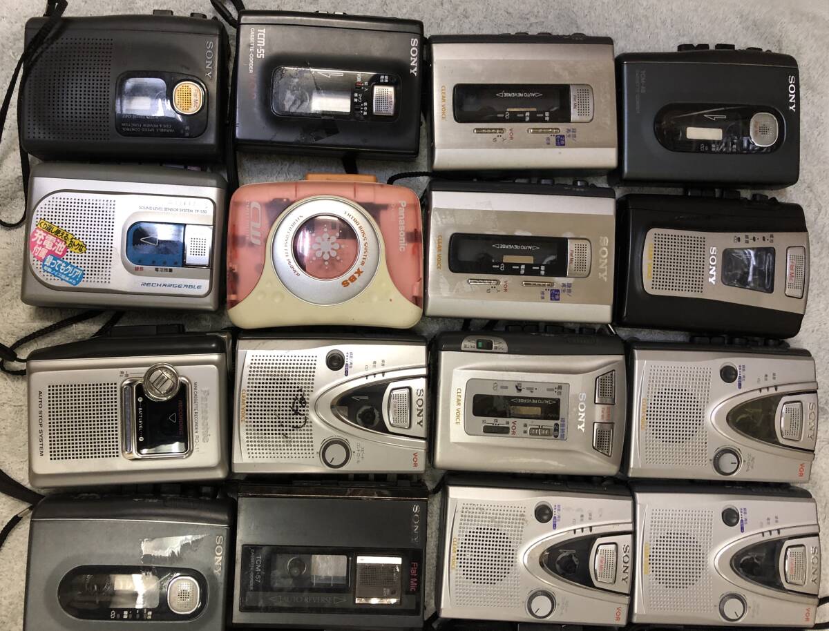  Sony Panasonic Aiwa кассетная магнитола 47 шт утиль..