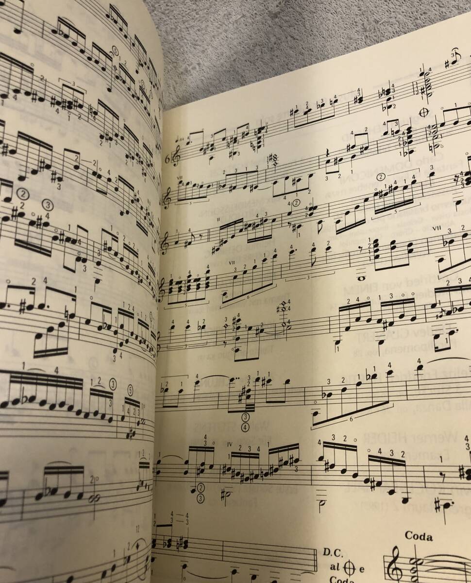 carlo domeniconi カルロ・ドメニコーニ Moon Lights 楽譜_画像6