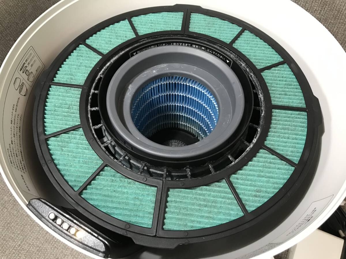 ２２２■バルミューダ 加湿器 気化式 レイン BALMUDA Rain ERN-1100UA-WK_画像3