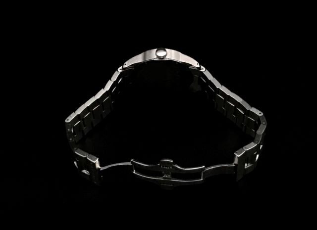 BVLGARI ブルガリ ソロテンポ ST37S 文字盤グレー クオーツ SS 腕時計 メンズ保証書/取扱説明書/ケース/箱あり_画像5