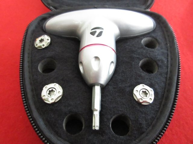 カ066■TaylorMade(テーラーメイド) トルクレンチ / 2 6 8 10 14 16 /// ゴルフ用具 / 美品 / 現状渡し_画像2