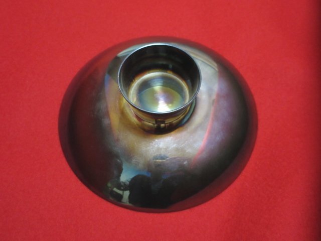 o442* оригинальный серебряный чашечка для сакэ калибр 12cm высота 4cm вес 131g / серебряный оригинальный серебряный кубок посуда для сакэ металлические изделия антиквариат товар /