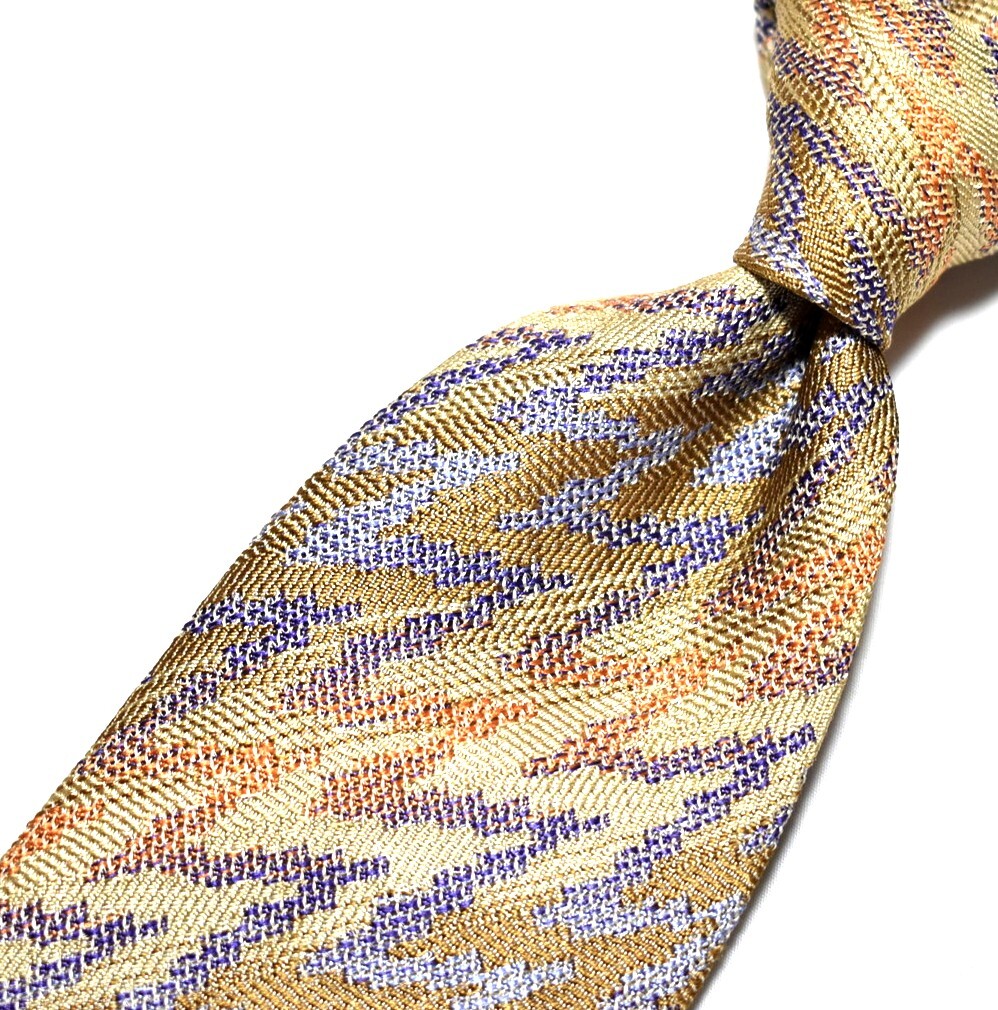 H906☆MISSONI　ネクタイ　パターン柄☆３本以上送料無料_画像1