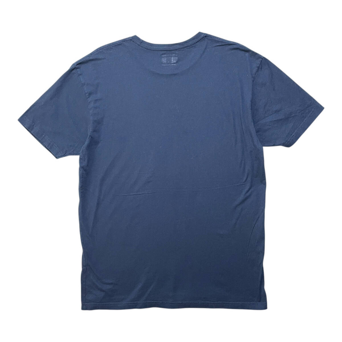 USA 古着 ダイバー サメ Tシャツ プリント ネイビー クルーネック BA2648_画像2