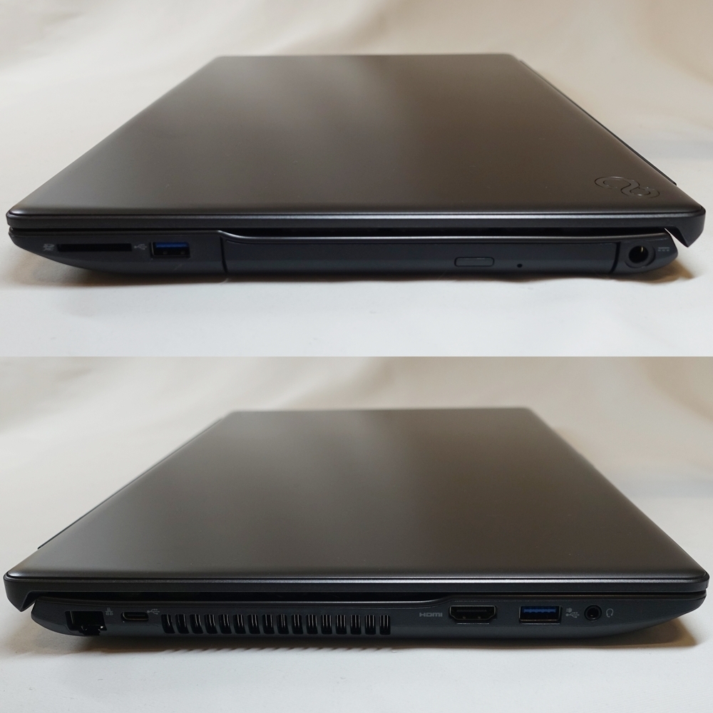 美品♪ 2023年式 ハイスペック 第12世代 Core i7 Windows11 爆速SSD512GB メモリ16GB 富士通 フルHD ウェブカメラ Bluetooth Blu-ray 管761_画像5