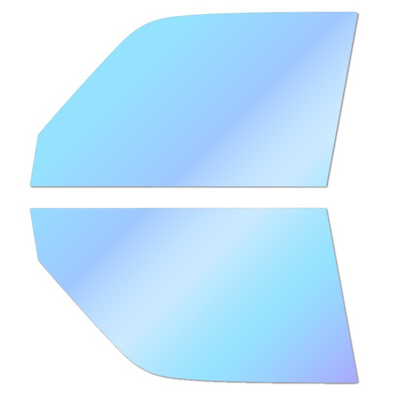 【AR84 ゼノン2 ゴースト 透過率81％】 トヨタ ランドクルーザー (GDJ250W/TRJ250W) カット済みカーフィルム フロントドアセット_画像2