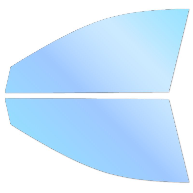 【AR84 ゼノン2 ゴースト 透過率81％】 クラウンクロスオーバー (AZSH35/TZSH35) カット済みカーフィルム フロントドアセット_画像2