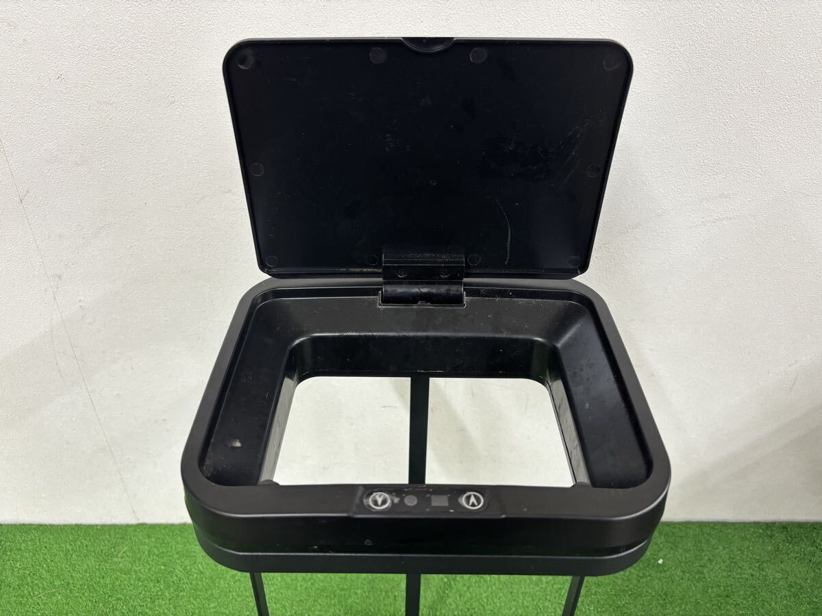 【KA398】2IN 1 センサー付き+ゴミ袋ホルダー 自動開閉センサー付き!動作確認済み!中古現状品_画像6