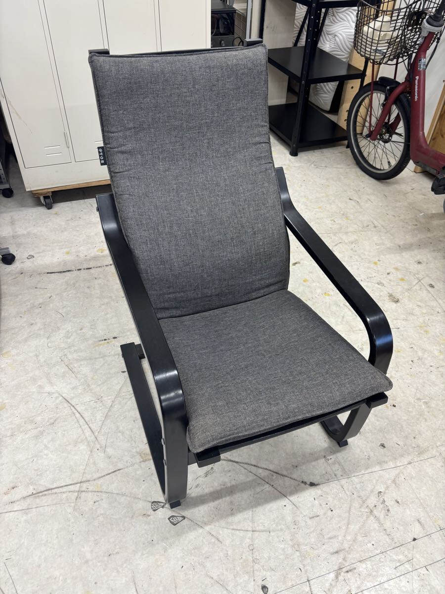 【KA385】リラックスチェア 1人掛け 中古現状品※サイズ:奥行68cm×幅55cm×高さ89cm※発送:家財便Cランク・ 直接引取大歓迎!!_画像2