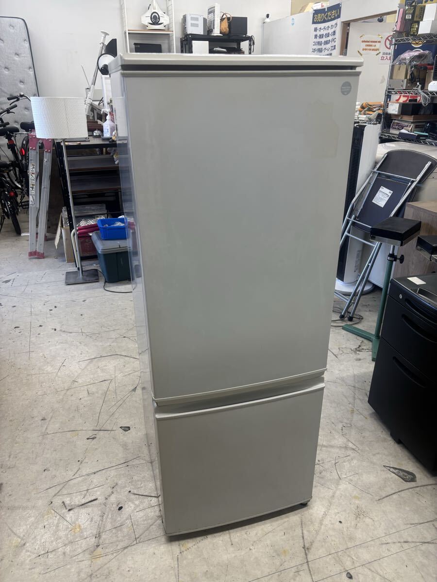 【KA394】SHARP シャープ 2ドアノンフロン冷凍冷蔵庫 167L SJ-K17W-FG 中古現状品※発送：家財便Cランク・直接引取大歓迎！！_画像2
